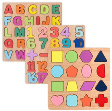 Holzpuzzle für Kinder