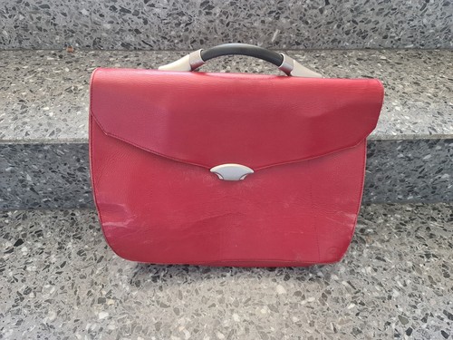 Aktentasche damen leder rot - leder,