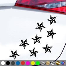 Nautical star sticker maritime