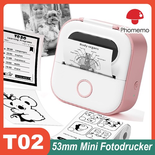 Phomemo mini drucker t02 handy - mini,