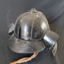 Authentic Edo Zeit Samurai Eisen Kabuto Helm Antik Japanische Militär Armor