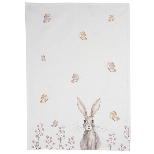 Rustic bunny geschirrtuch - rustic,