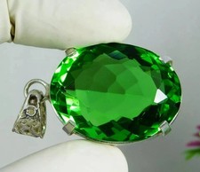 67 Karat Grün Topas Ovale
