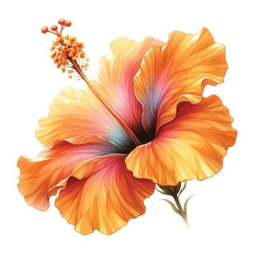 9x9 blume wandtattoo - blume,