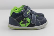 Neue Lurchi Halbschuhe Gr. 21 Bordy Sneaker blau grün mit Stern für Jungen
