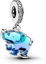 Pandora Blue Murano Glass