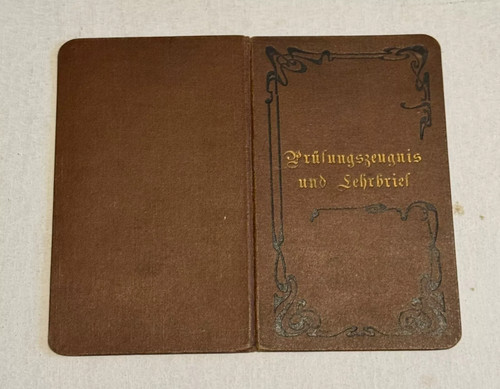 Prüfungszeugnis lehrbrief - prüfungszeugnis, &