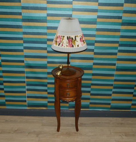 Vintage runder beistelltisch - vintage,