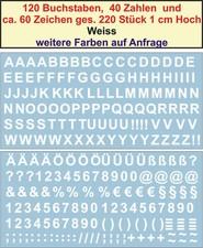 Buchstaben + Zahlen + Zeichen