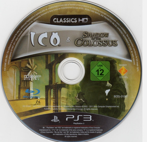 Ico shadow the colossus - the,