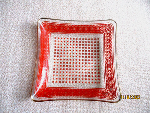 Ddr glasschale glasteller - ,