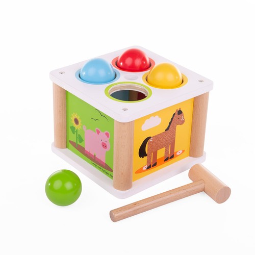 Bigjigs toys holzhahn tap ball - bigjigs,