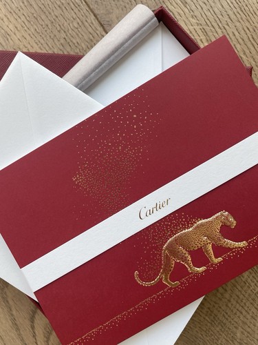Cartier panthère stationery - cartier,