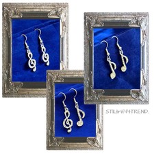 OHRRINGE HÄNGER  MUSIK NOTE