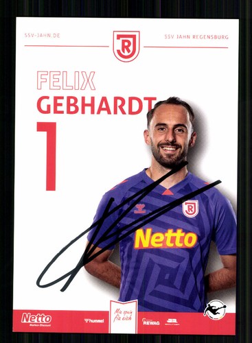Felix gebhardt autogrammkarte - felix,