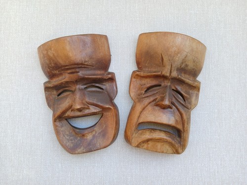 Schöne theatermaske - schöne,