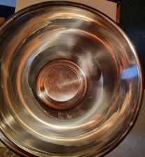 Chromschale / Chromschüssel mit Fuß