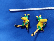 2 Eishockey, Schlittschuhläufer Figuren, C & A Werbung.