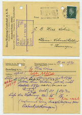 93467 - Postkarte Reco-Werkzeug-Gesellschaft - Remscheid 19.11.1931