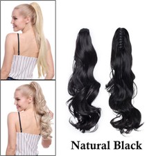 Klammer on Haarteil Zopf