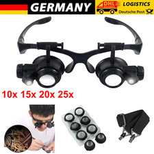 Profi LED Lupenbrille mit