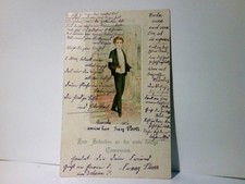 Nostalgie / Vintage. Zum Andenken ab die erste heilige Communion / Kommunion. Al