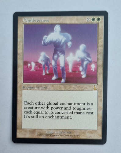 Mtg opalescense urza - opalescense,, urza's