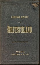 General-Karte von Deutschland