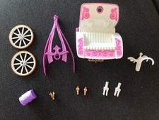 Playmobil 5143 9289 Kutsche Prinzessin Rad Achshalter Krone Geschirr Pegasus