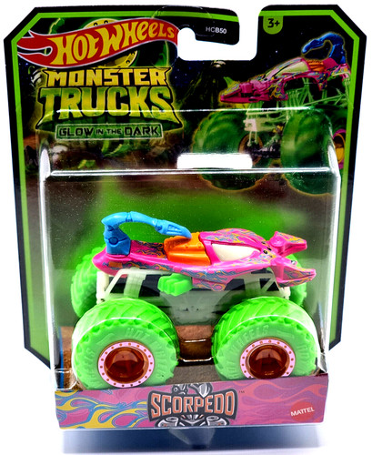 Hot wheels glow - glow, dark