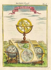 Kugel globus 1683 - &, holzhammer