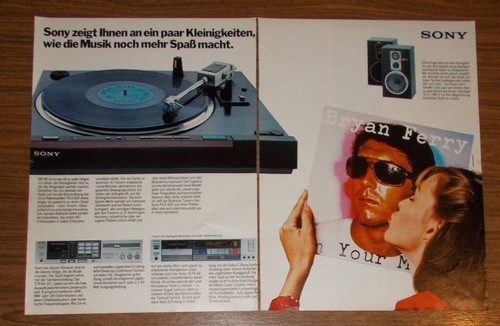 Seltene werbung vintage sony - werbung,