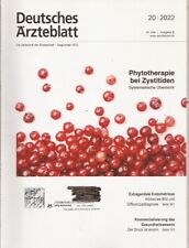 Deutsches Ärzteblatt 20/2022 Phytotherapie bei Zystitiden
