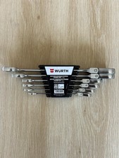 Würth Ratschenschlüsselsatz Ring- Maulschlüssel Set 6 teilig ZEBRA Qualität