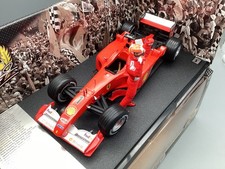 Modellautos 1:18 Hot Wheels Racing Ferrari F1 Spa 2001 52. GP Schumacher #1 OVP