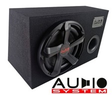 AUDIO SYSTEM CARBON 10BR Basskiste Bassreflex mit 25cm Subwoofer  350Watt B Ware
