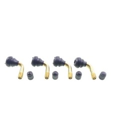 4x Winkelventil 90° Reifenventil Snap in für Roller Moped Mofa Piaggio Yamaha