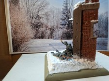 Diorama 1:35 Soldaten im Winter in Ruine II WK