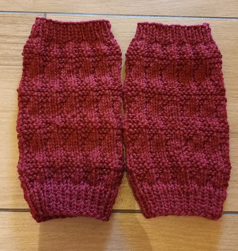 Handstulpen handgestrickt mit
