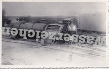 Foto Lok Nr. 804 Erfurt explodiert in Falkenberg 1889 (2233)