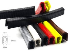Kantenschutzprofil Klemmbereich 6-8mm Kederband Kanten Gummi Steck Schutz Profil