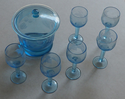 Teiliges russisches glas set - glas,
