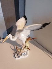Hutschenreuther Figur Kranich - Reiher
