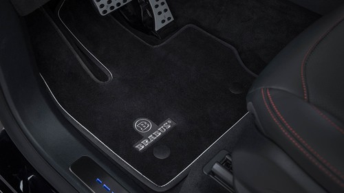 Brabus fussmatten satz - fussmatten,