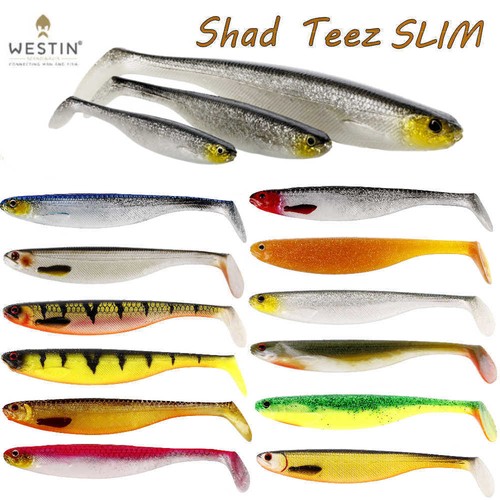 Westin shad teez - slim, 10cm