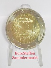 2 Euro Spanien 2015,  "Euro Flagge", bankfrisch aus Rolle