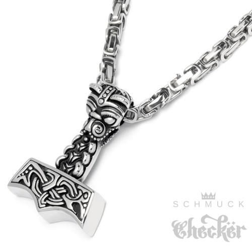 Mjölnir anhänger edelstahl - anhänger,