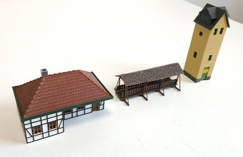 Auhagen trafohaus brücke - trafohaus,