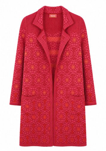 Oleana strick jacke long - oleana,