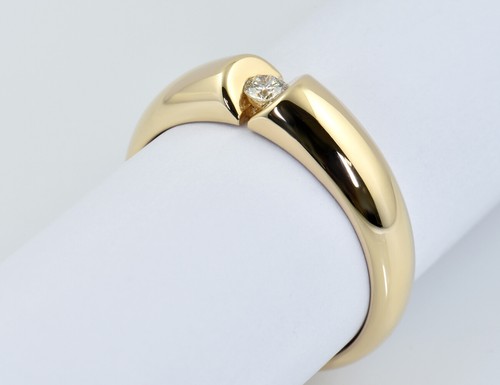 Diamant solitär ring - ring, 585/000